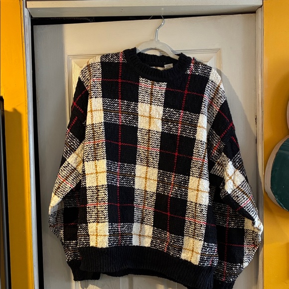 Ralph Lauren Other - Ralph Lauren Plaid Black and White Sweater